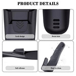 MAYCREATE Silicone Razor Sleeve for Travel Storage with Universal Fit | Shaver Tool Pouch