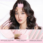 MAYCREATE® 2pcs Hair Volumizer Volume Clips for Women Men, Volumizing Hair Puff Clips, Womens Instant Comb for Fluffy Bangs, No-Trace Hairs Root Lifting Clip (Pink) 6 PCS