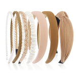 MAYCREATE Headbands for Women and Girls featuring 7pcs Multi Style Non Slip Design | Fashion Hair Accessories Set