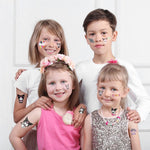 MAYCREATE Temporary Tattoo Stickers for Kids with 4 Sheets Waterproof Safe Material | Fun Party Body Art