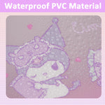 MAYCREATE Toiletry Bag for Women with Handle featuring Waterproof PVC 25x16x10cm Design | 2 PCS Makeup Organizer