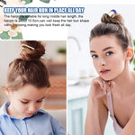 MAYCREATE Hair Pins for Women with 10.5cm U Shaped Metal Sticks featuring Gold Alloy | Elegant Bun Accessories Set of 4