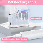 MAYCREATE Nail Drill for Gel Nails featuring Rechargeable Cordless Design | Professional Manicure Kit