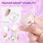 MAYCREATE Travel Bottle Kit for Toiletries with Leakproof Air Valve | 32pcs BPA Free Silicone Set