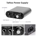 MAYCREATE Rotary Tattoo Machine Kit for Beginners with 8 Warps Coils and Alloy Frame | Shader and Liner