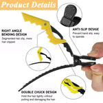 MAYCREATE Magnetic Wristband for Hair Stylists with Silicone Cushion featuring 15 Hair Tools Set