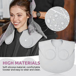 MAYCREATE Silicone Hair Cutting Collar for Salon Use with Guiding Lines | Waterproof and Easy to Clean