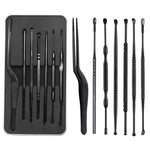 MAYCREATE Ear Cleaner Kit with 7 Pcs Double Head Tools and Stainless Steel Design | Portable Box