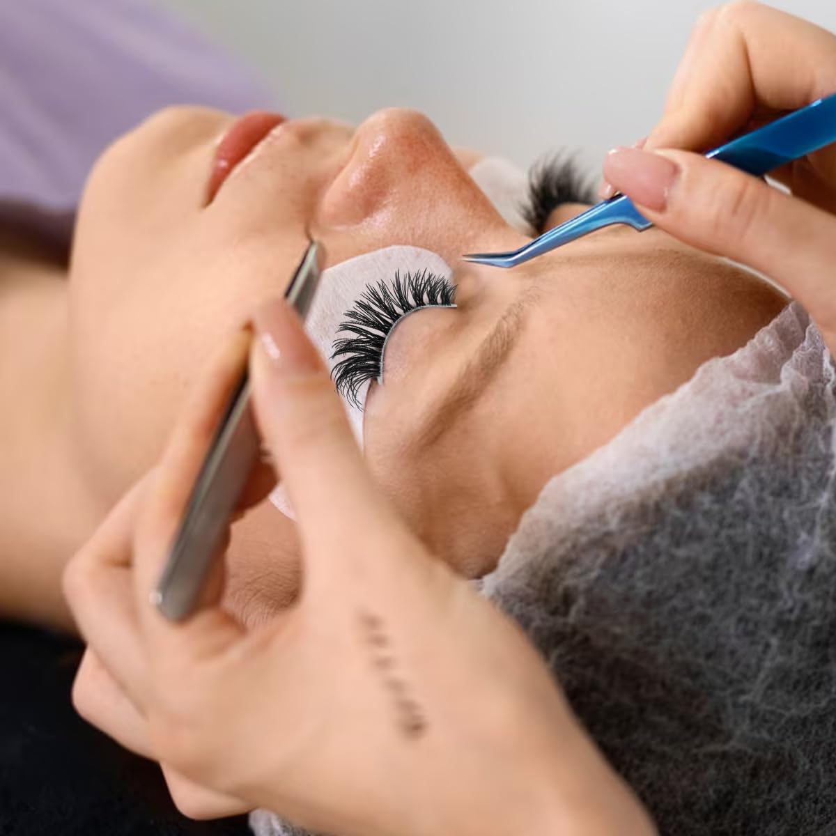 MAYCREATE False Eyelashes for Natural Cat Eye Look featuring 7 Pairs 3D Fluffy Wispy Strips