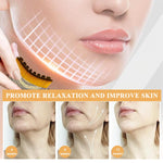 MAYCREATE Lymphatic Face Brush for Gentle Facial Massage with Raised Nubs and Snap-On Cap