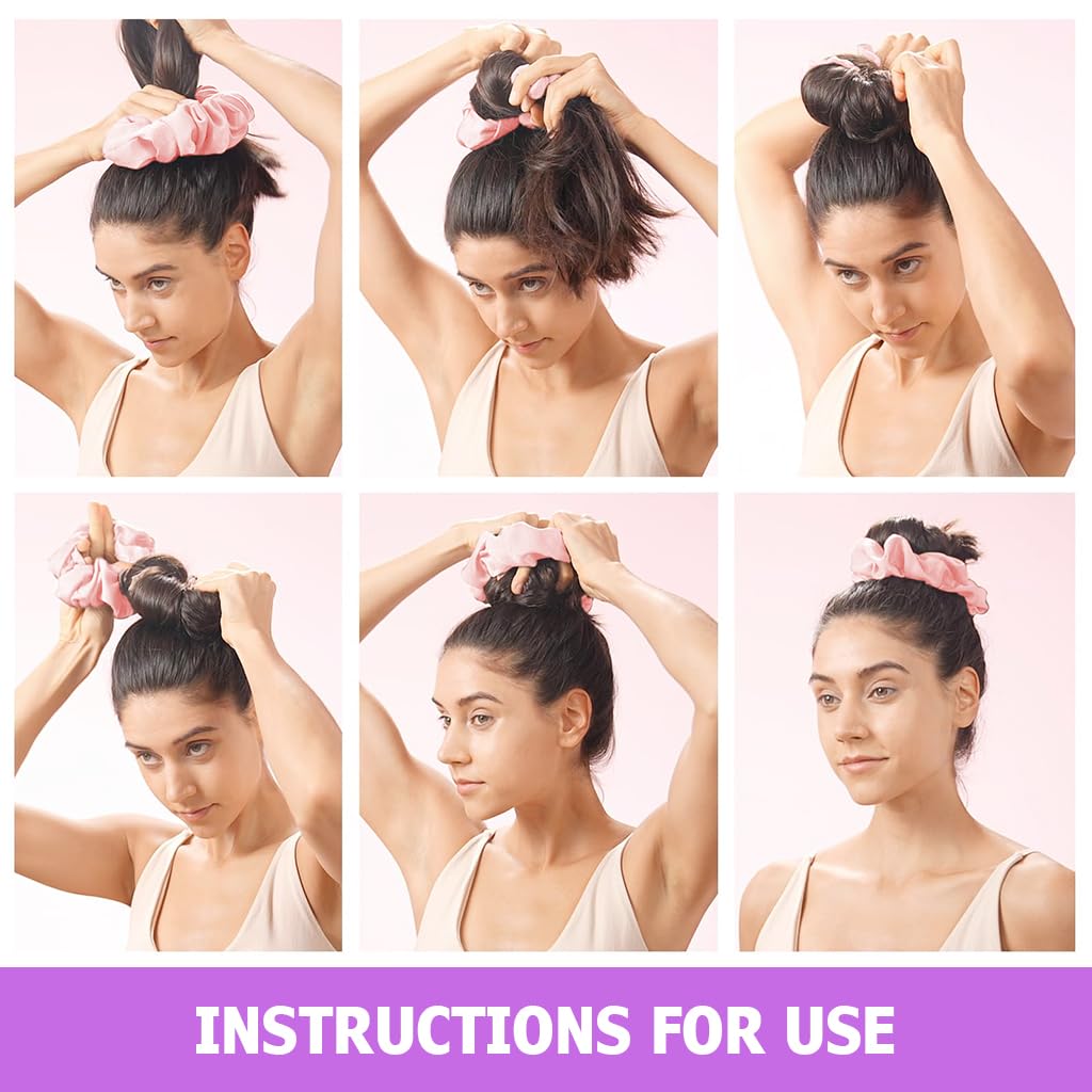 MAYCREATE Heatless Hair Curler for Overnight Curls with Satin Material | No Heat Damage for Women