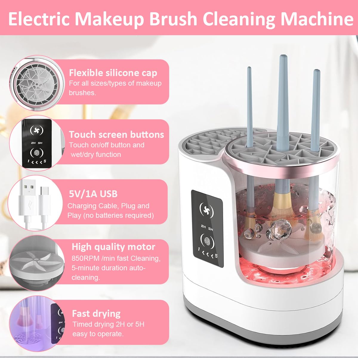 MAYCREATE Makeup Brush Cleaner