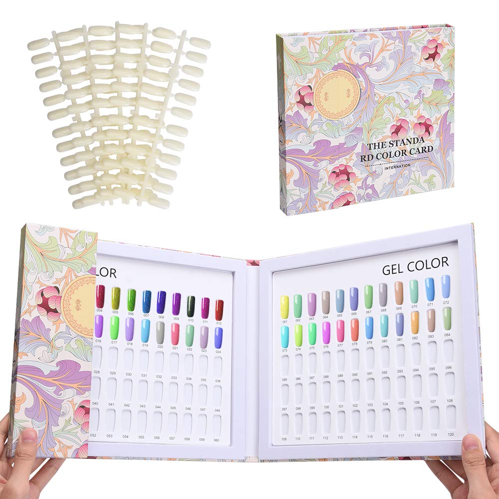MAYCREATE® 120 Nail Colors Display Book