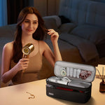 MAYCREATE Travel Carrying Case for Dyson Airwrap and Shark Flexstyle featuring Double Layer 40x14x15cm Polyester Storage | Portable Beauty Tool Organizer