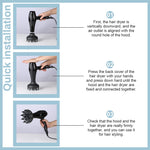 MAYCREATE Orchid Hair Diffuser for Curly Hair with 4.35–4.65 cm Universal Fit | Heat‑Resistant Frizz‑Reducing Design