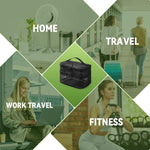 MAYCREATE Makeup Pouch Bag for Travel Organization featuring Double Layer Nylon Mesh | 3 PCS Set with Handle