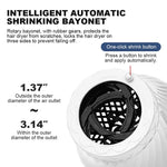 MAYCREATE Universal Hair Diffuser for Curly and Wavy Hair with Rotary Lock 1.37–3.15 in Nozzle | Heat-Resistant PC Material for Frizz-Free Drying