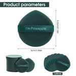 MAYCREATE Makeup Sponge Set for Face Foundation and Concealer featuring Pointy Tip & Round Edge 5pcs Non-Latex Puffs | Dry and Wet Use