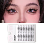 MAYCREATE Magnetic Eyelashes for Natural Cat Eye Look with Applicator and Clear Band | Reusable False Lashes No Glue Needed