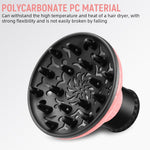 MAYCREATE Hair Dryer Diffuser for Blow Dryers 3.8–6 cm | Universal Snap‑On 2PCS Attachment
