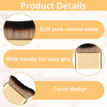 MAYCREATE Self Tanning Blend Brush for Face and Body with Soft Dense Bristles | Ergonomic Design for Streak Free Finish