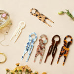 MAYCREATE Hair Pins for Women 6 PCS Set featuring Double Notch Locking Mechanism | for Thin and Thick Hair