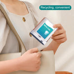 MAYCREATE Dental Floss Picks Dispenser with Automatic Pop Up Case 88 Count for Adults | Toothpick and Flosser Holder for Clean Teeth