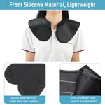 MAYCREATE Silicone Waterproof Hair Dye Shawl, Hair Cutting Collar with Guiding Lines, Cutting Mat for Hair Stylist, Barber Shop Hair Cutting Pad/Cape for Salon, Hair Cutting Tools Salon Accessories