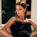 MAYCREATE Metal Bra Straps for Evening Dress with Dual Metal Hooks and Rhinestones | Adjustable 28–43 cm Black and Silver