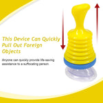 MAYCREATE Anti Choking Device for Home and Travel with Ergonomic Plunger | 2 Set Airway Suction Kit for Kids and Adults