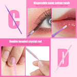 MAYCREATE Makeup Tools Kit for Travel with Pink Brushes and Applicators | Compact Storage Box