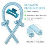 MAYCREATE Heatless Curling Rod Headband for Overnight Use with Pearl Cotton Ribbon | No Heat Hair Curlers for Long and Medium Hair