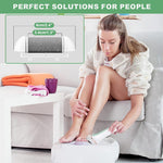 MAYCREATE Callus Remover for Foot Care with 3 Grinding Heads and LED Display | Rechargeable Pedicure Tool