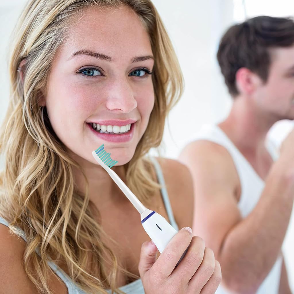 MAYCREATE Toothbrush Replacement Heads 8PCS for Philips Sonicare with Soft Dupont Bristles