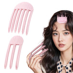 MAYCREATE Hair Volume Clips for Fluffy Bangs with Serrated Design | 2Pcs Heatless Root Lifting Tool