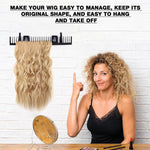 MAYCREATE Hair Extension Wall Holder with Suction Cups for Salons and Home | Pack of 2 Organizer