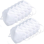 MAYCREATE KN95 Anti Pollution Mask - Re-usable, Non-woven with Melt Blown Layer - Pack of 10