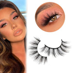 MAYCREATE False Eyelashes for Party Look featuring Knot Free Lash Band and 7 Pairs 15–18mm