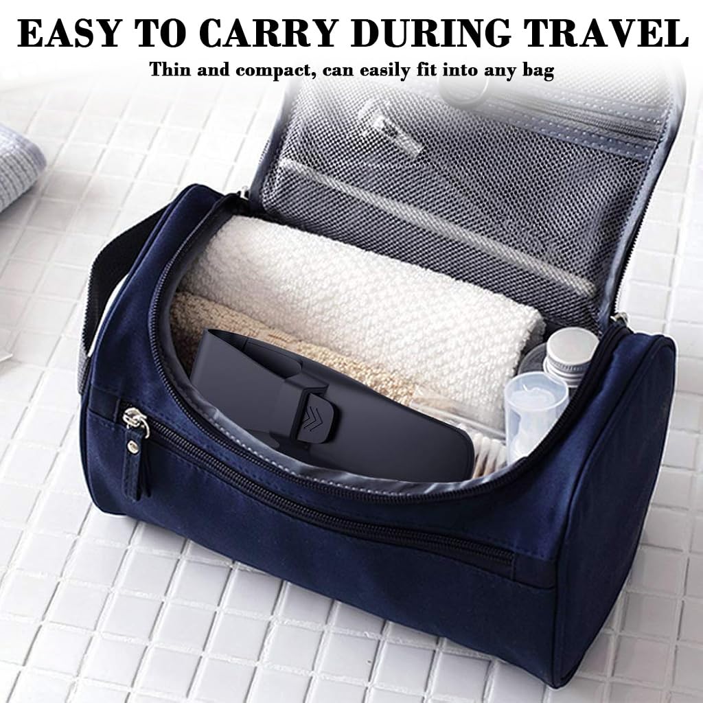 MAYCREATE Silicone Razor Sleeve for Travel Storage with Universal Fit | Shaver Tool Pouch