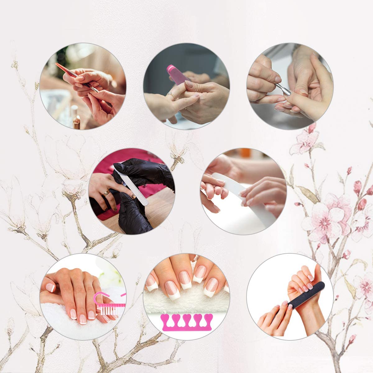 MAYCREATE® LED UV Nail Polish Dryer Machine,150W Professional Polish Nail Dryer Light with 5 Timer Setting, Automatic Sensor Nail Curing Nail Art Lamp Manicure Pedicure Tool