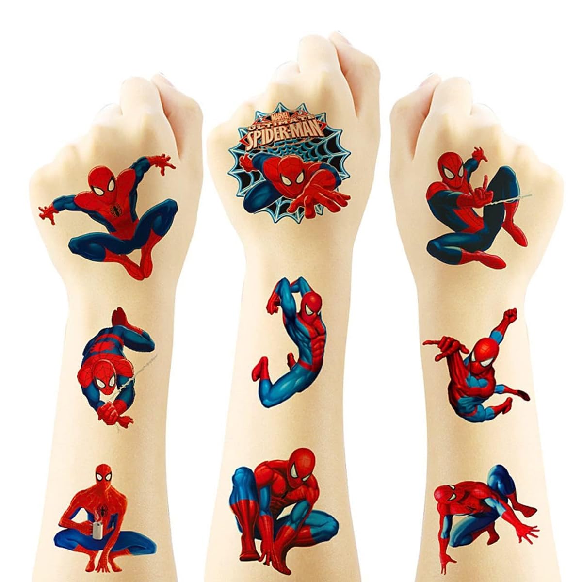 MAYCREATE Temporary Tattoo Stickers for Kids with Waterproof Design and 20 Sheets | Fun Party Favors