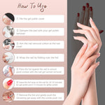 MAYCREATE Nail Polish Remover Foil Wraps 200pcs with Acetone Pads & Cuticle Pusher Kit