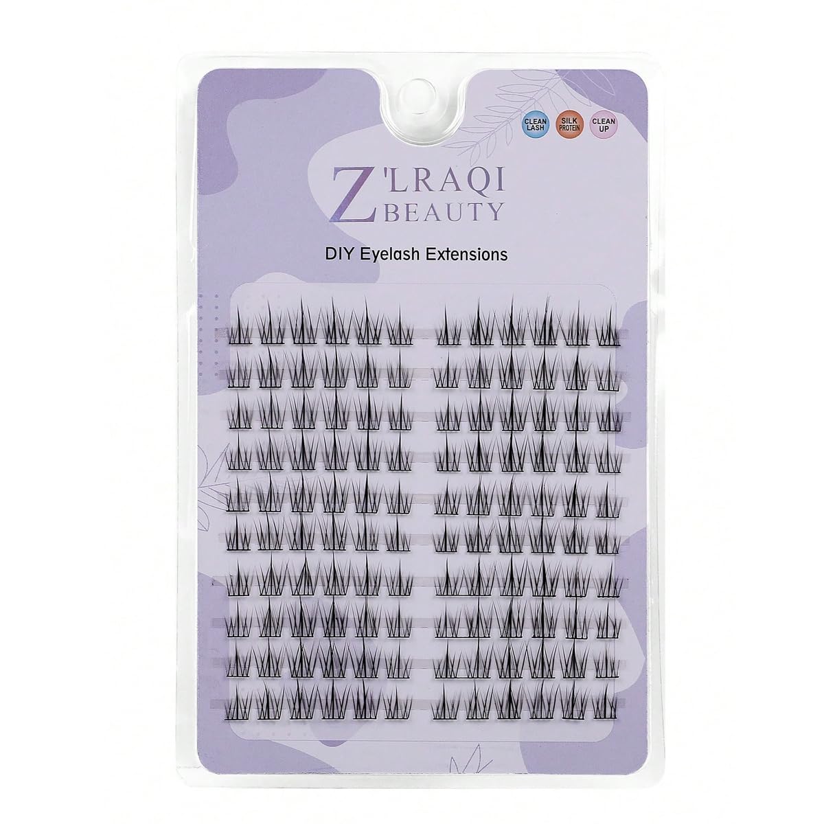 MAYCREATE® 120pcs Lash Clusters DIY Eyelash Extensions for Women, Cluster Lashes Wispy False Eyelashes 9-11MM Mixed, Natural Long Individual Flare Lashes Cluster False Eyelashes