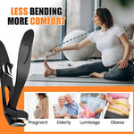 MAYCREATE Nail Clipper for Seniors featuring Bended Head Design with Stainless Steel | Travel Set