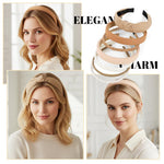 MAYCREATE Headbands for Women and Girls featuring 7pcs Multi Style Non Slip Design | Fashion Hair Accessories Set