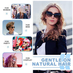 MAYCREATE Wig Tape for Lace Front Wigs and Toupees featuring Double Sided Clear Adhesion | Traceless Ultra Slim Waterproof Hold