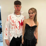 MAYCREATE Halloween Temporary Face Tattoos for Adults with 10 Sheets | Easy Water Application