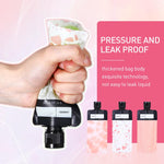 MAYCREATE Travel Bottles for Toiletries with Leak Proof Twist Off Lids 6pcs 90ml PET Pouches