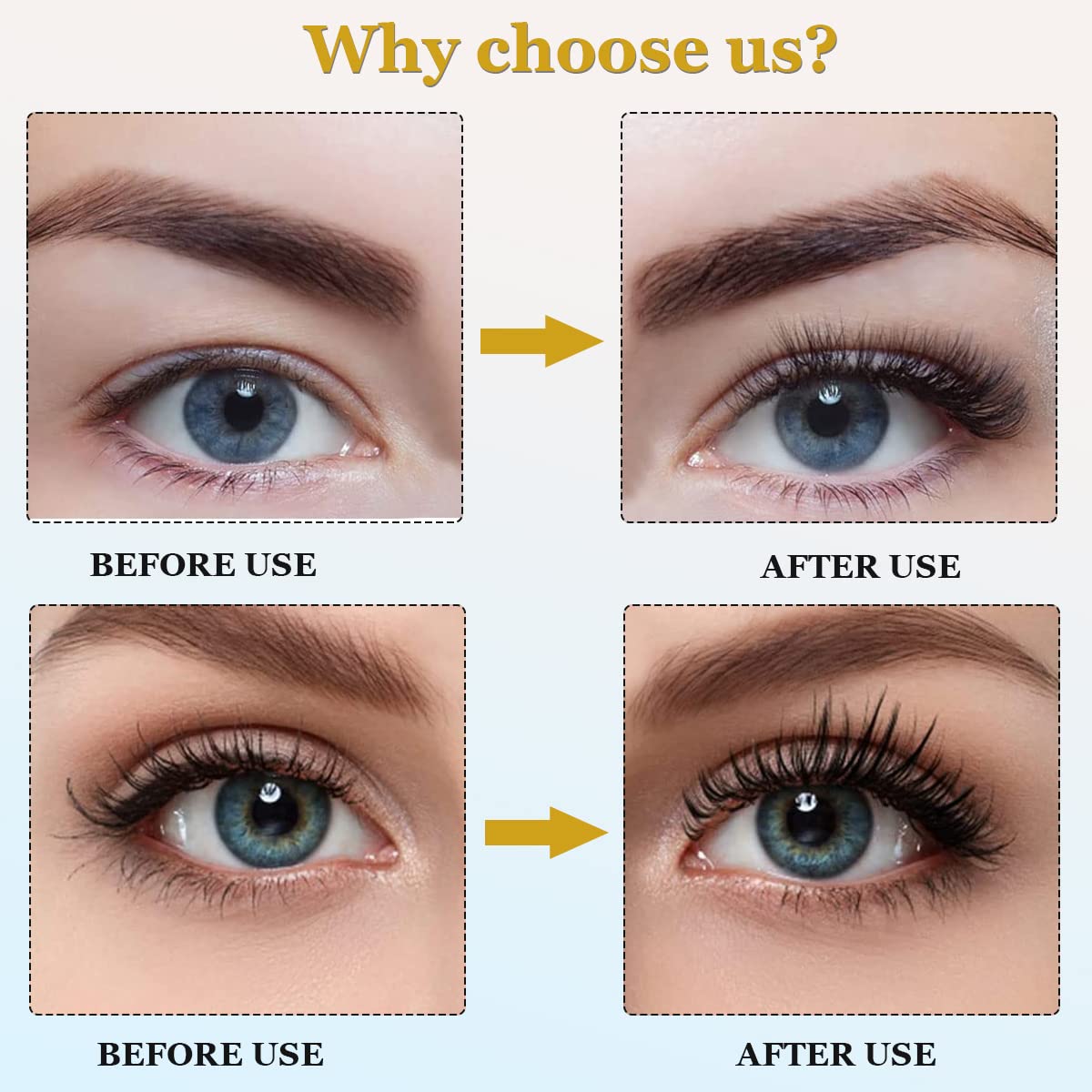 MAYCREATE False Eyelashes for Daily and Party Wear featuring Self Adhesive 11mm Design | Soft Black Faux Lashes for Women