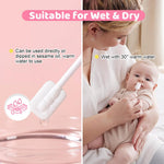 MAYCREATE Disposable Oral Cleaning Sponge Swabs 30 Count for Kids and Adults | Individually Packed Medical-Grade Sticks for Gentle Tooth and Gum Care